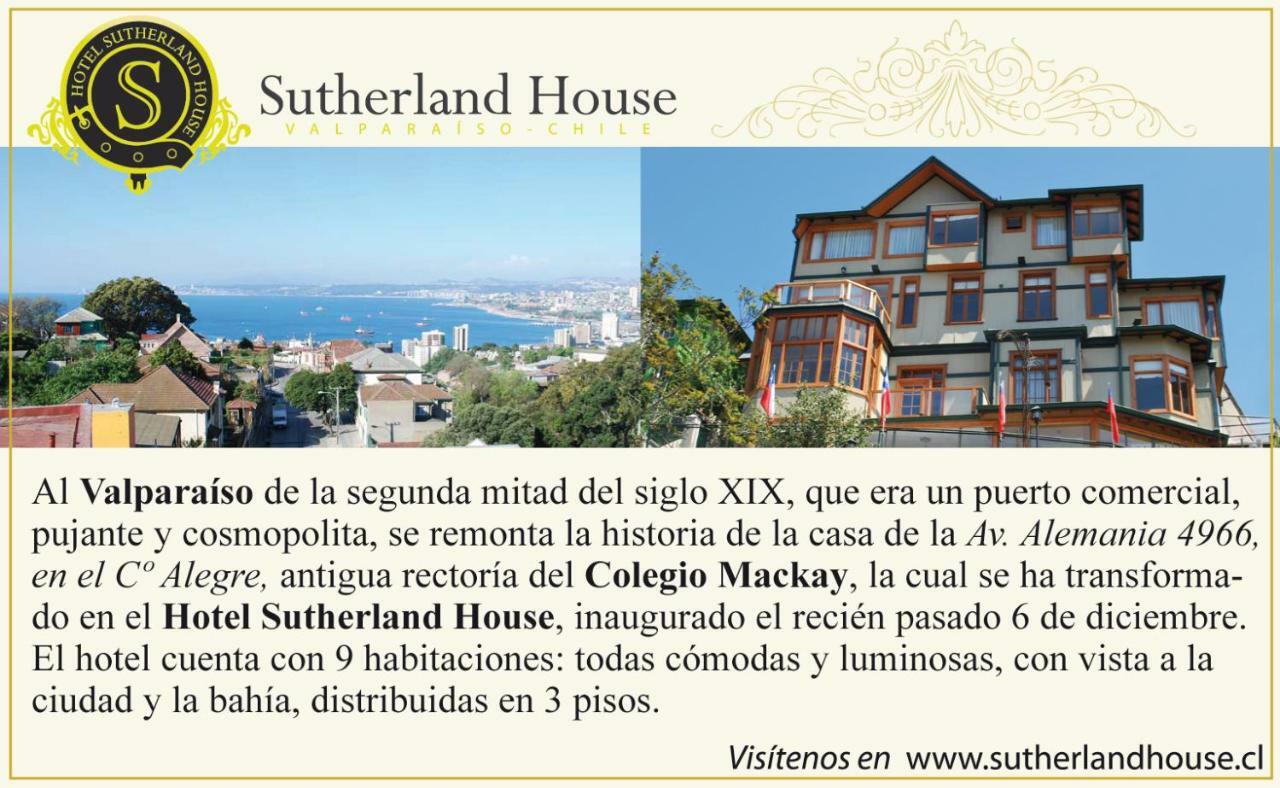 Sutherland House Valparaíso Exterior photo